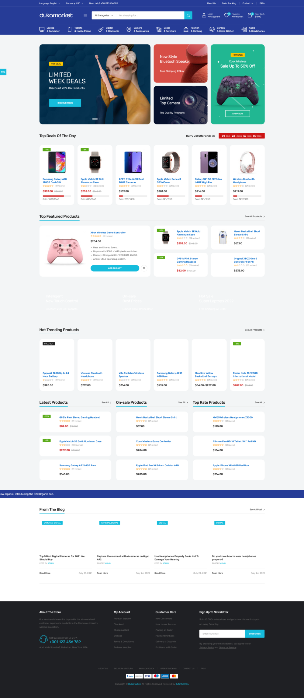 WordPress Themes v1.1.4 dukamarket - Image 2