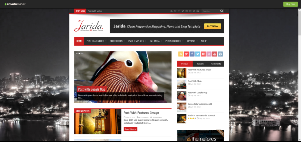 WordPress Themes Jarida v2.4.8 - Image 2