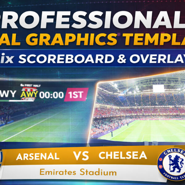 vMix – Futsal Graphics – Futsal Gogo