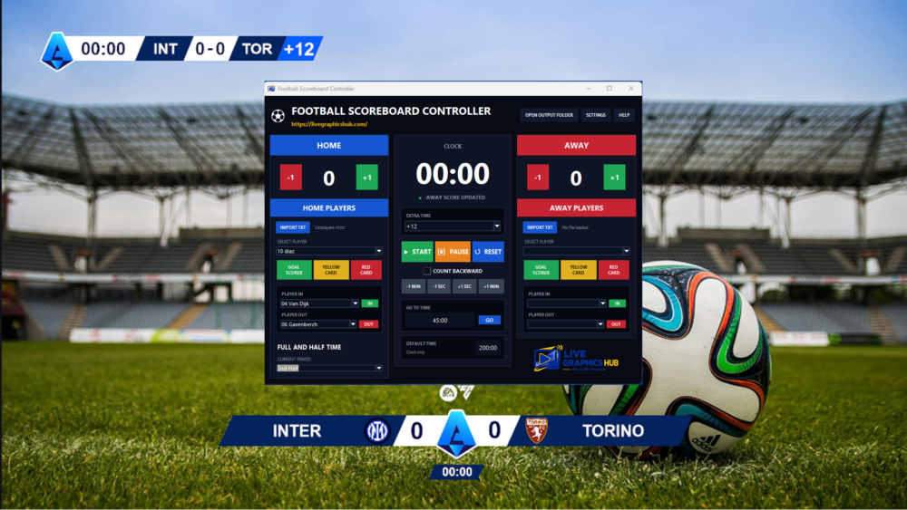 🇮🇹 Italian Football League – OBS Football Graphics Pack - Image 6