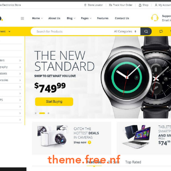 WordPress Themes v3.5.1 Electro